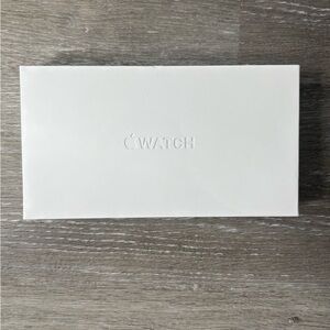 Apple Watch Packaging in White